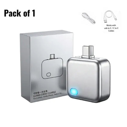 Revolutionary 140W Battery Guard with Smart Auto-Stop Charging - Perfect for Overnight Use and Universal Device Compatibility!