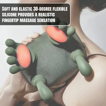 Experience Ultimate Relaxation with the Advanced 4D Shiatsu Neck and Shoulder Massager - Wireless, Deep Tissue Relief with Soothing Heat
