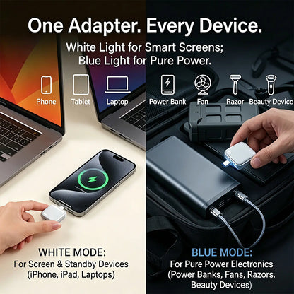 Revolutionary 140W Battery Guard with Smart Auto-Stop Charging - Perfect for Overnight Use and Universal Device Compatibility!